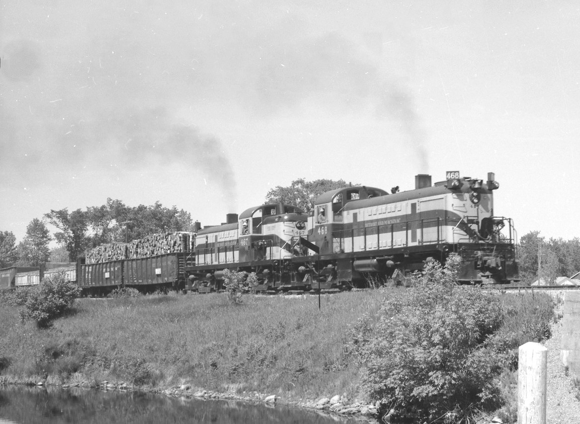 DM Freight Train At Black River